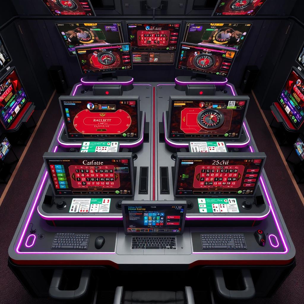 Permainan Casino Multi Meja Aktif