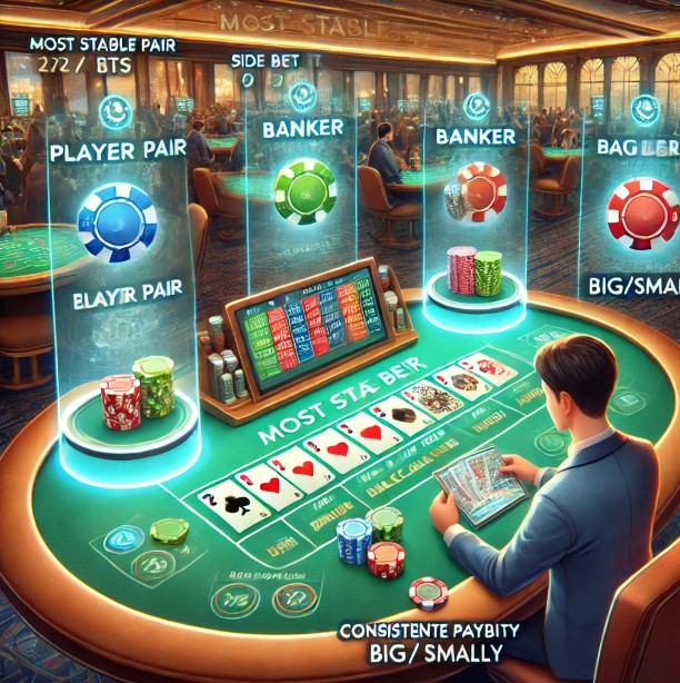 Baccarat Side Bet Paling Stabil